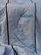 Quilted tæppe 2m x 1,10cm Bomuld Håndmalet motiv
